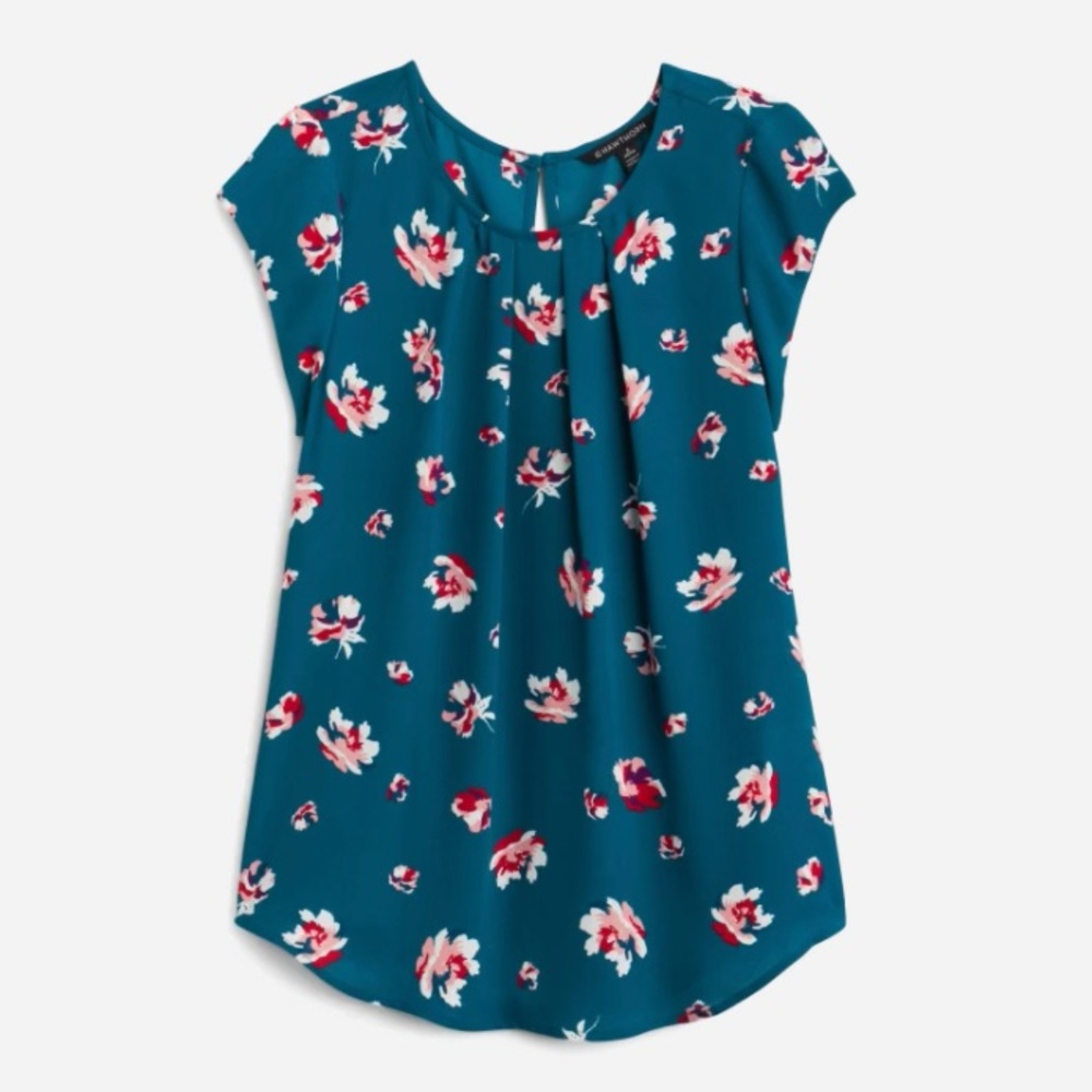 Lexie Pleat Front Blouse - Hawthorn 41 Stitch Fix